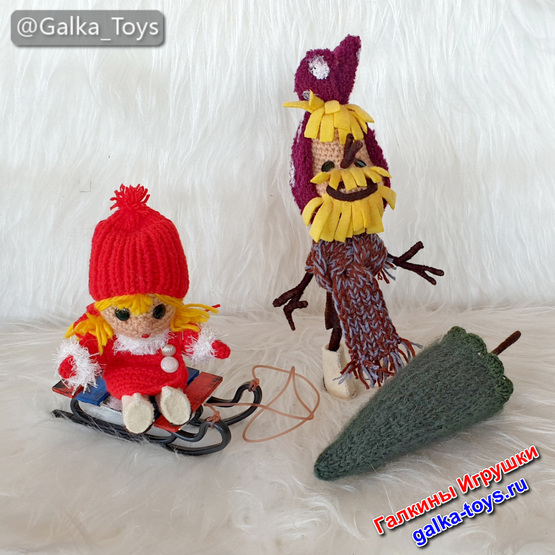 вязаные игрушки из мультиков