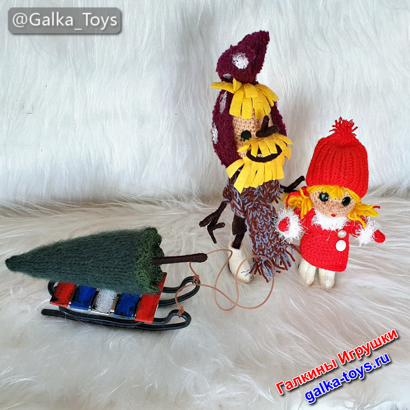 вязаные игрушки спицами