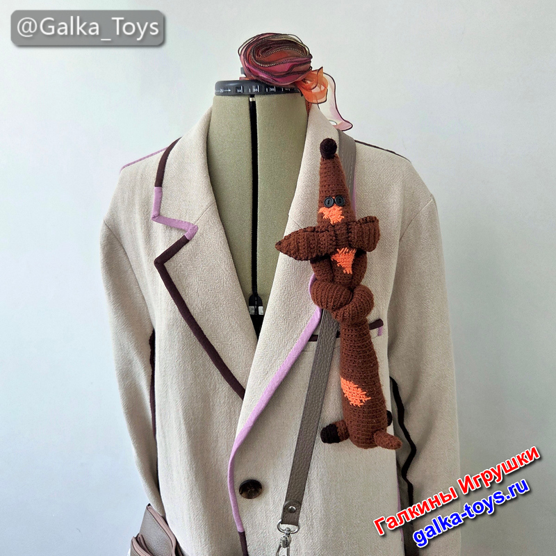 обвес на сумку крючком