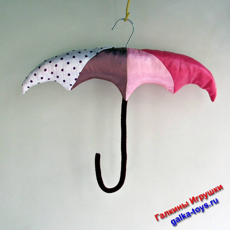 Плечики для одежды детские разноцветный зонт радуга